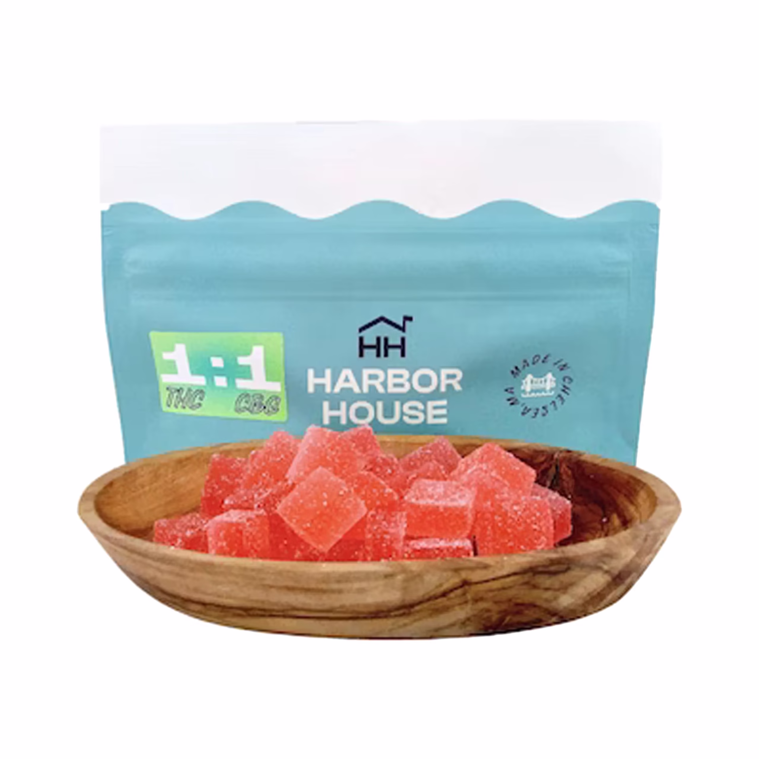 Prickly Pear | THC:CBG Rosin Gummies | 20pk by Harbor House Collective