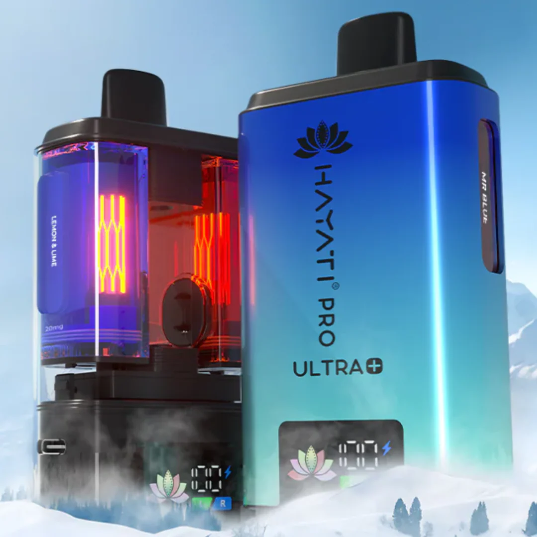 HAYATI PRO ULTRA PLUS – 25,000+ Puffs | Duo Tank | Double Flavor | UK Legal Ultra Puff 🔹
