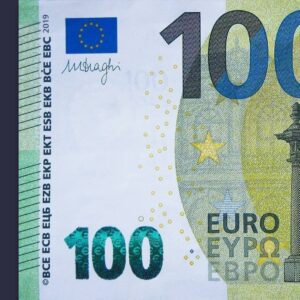 Euro banknotes
