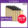 ALIBARBAR INGOT – 20 PACK – 9000 PUFFS