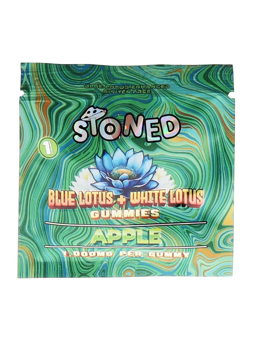 Apple Stoned Blue Lotus + White Lotus Gummies 1000mg 1ct