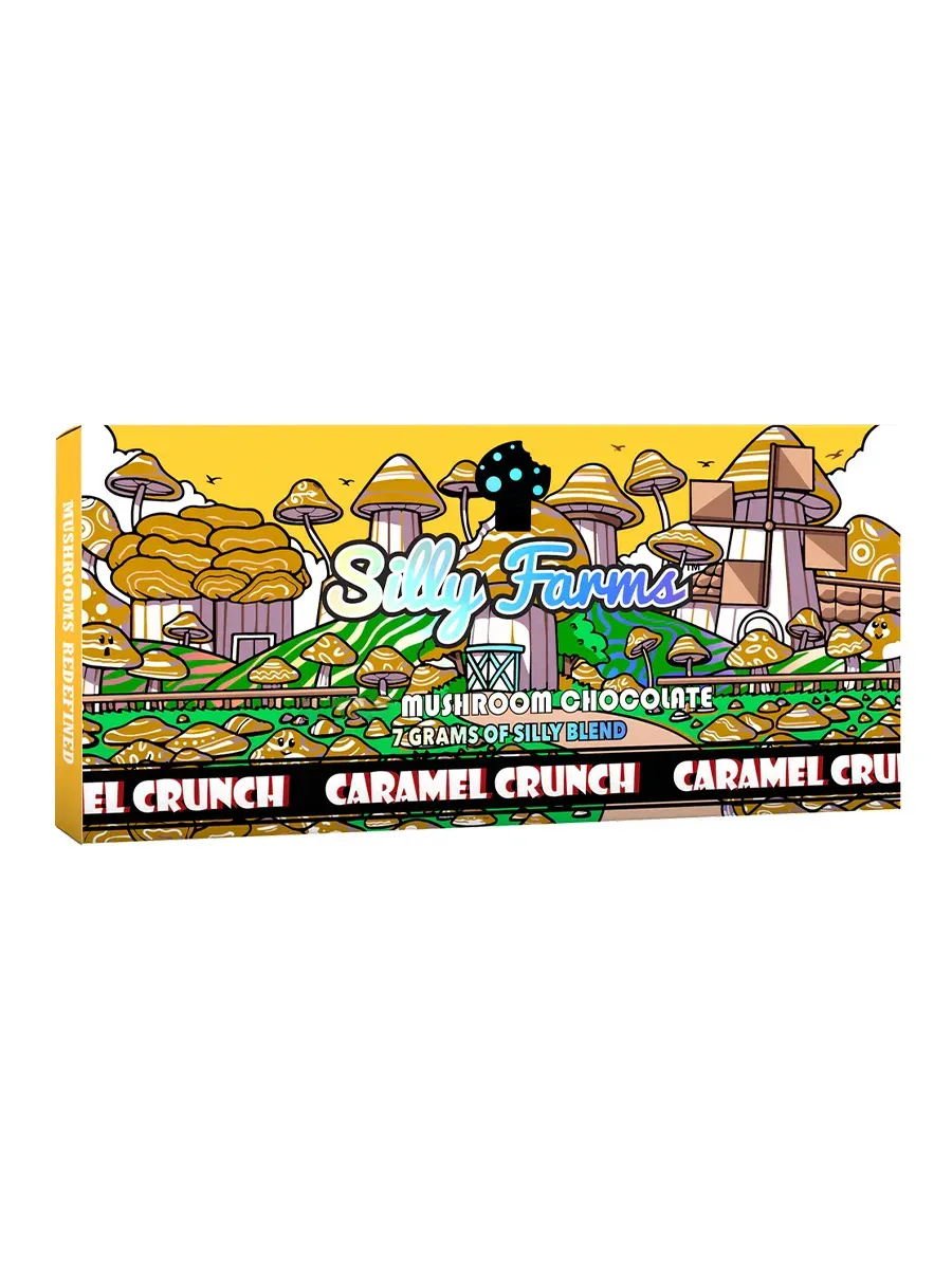 Caramel Crunch Silly Farms Mushroom Chocolate 7G