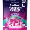 Grape Gelato Cutleaf Euphoria Mushroom Gummies 1000mg 10ct