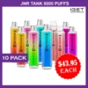 JNR CRYSTAL PRO MAX – 5000 PUFFS – 10 PACK