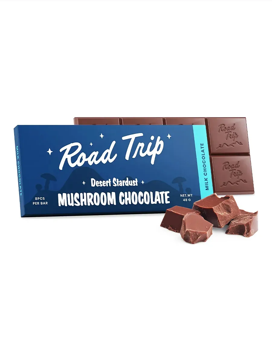 Milk Chocolate Road Trip Desert Stardust Mushroom Chocolate 48G