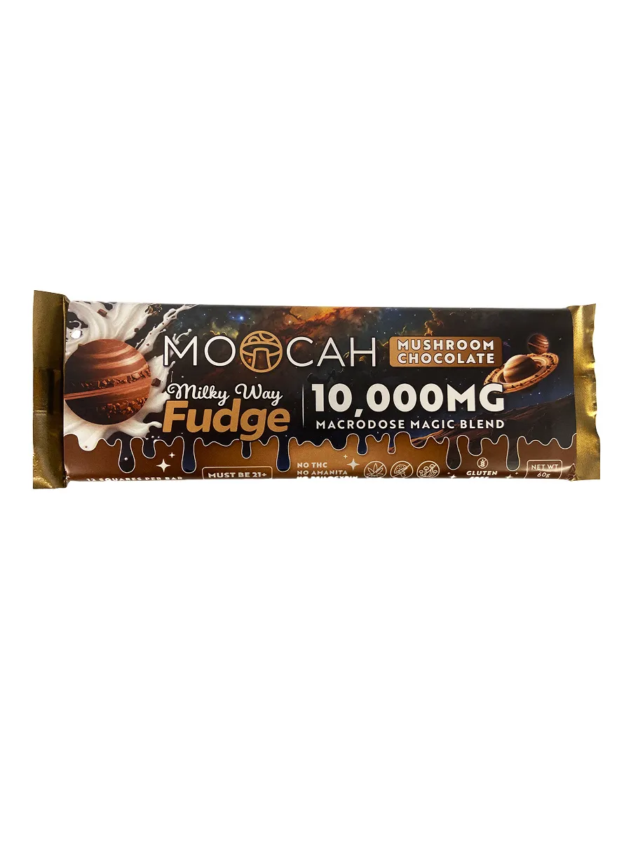 Milky Way Fudge Moocah Macrodose Blend Chocolate Bar 10000MG