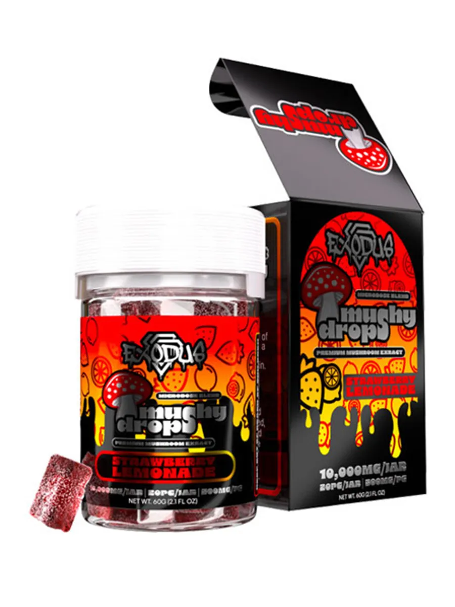 Strawberry Lemonade Exodus Mushy Drops Gummies 10000mg