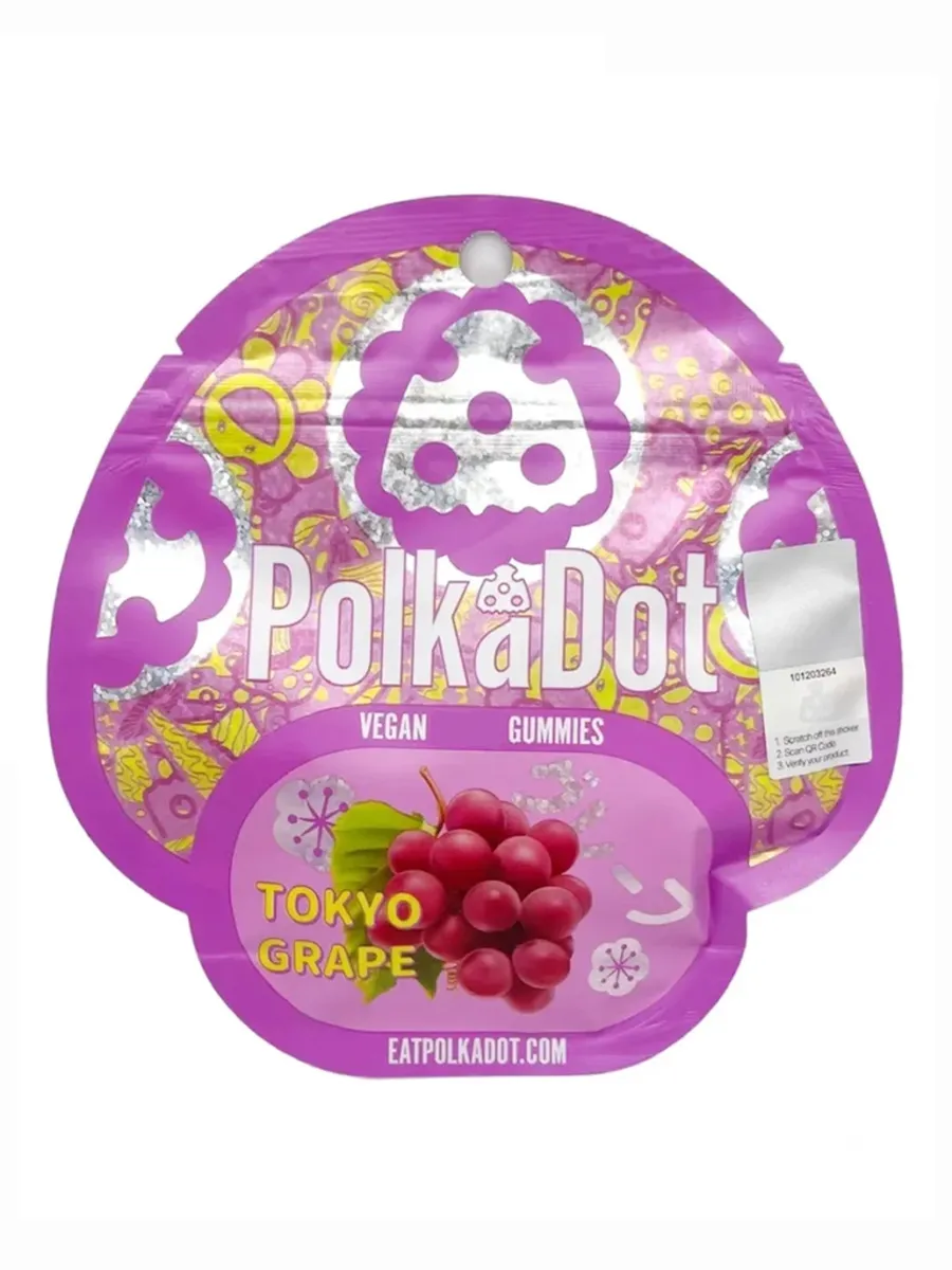Tokyo Grape Polkadot Vegan Gummies 4G