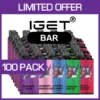 IGET BAR – 3500 PUFFS – 100 PACK